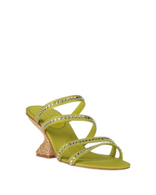 Paloma Barceló Yellow Sandals