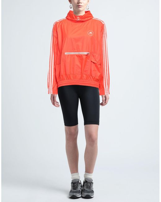 Adidas By Stella McCartney Red Jacke & Anorak