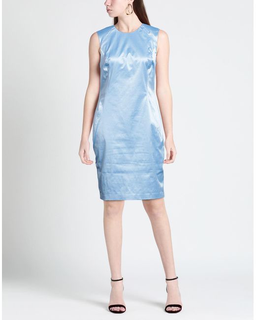 DIVEDIVINE Blue Midi Dress