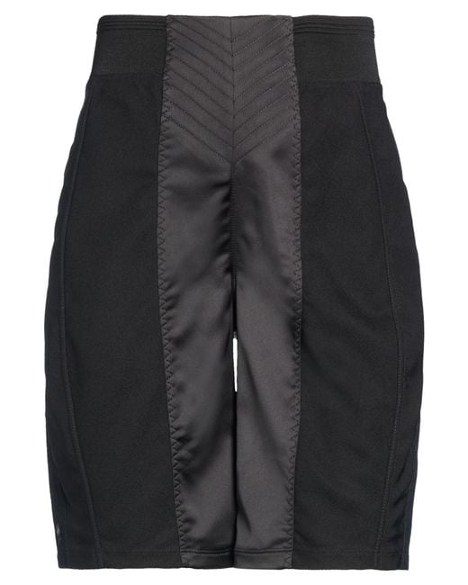 Jean Paul Gaultier Gray Shorts & Bermuda Shorts Polyester, Elastane