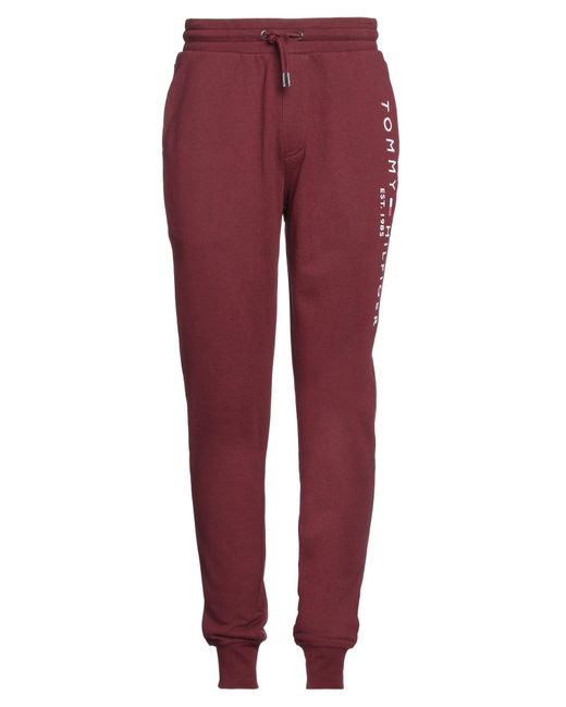 Tommy Hilfiger Red Pants for men