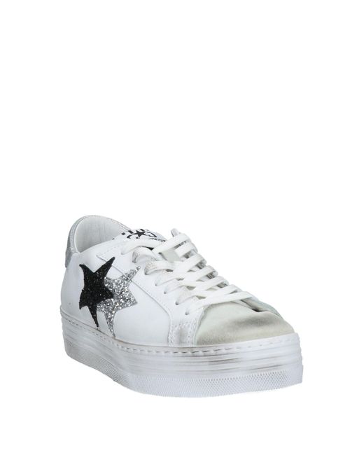 2 Star White Trainers