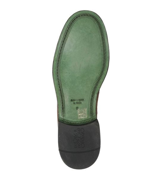 Green George Brown Loafer for men