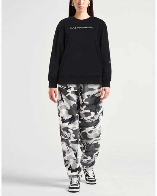 EA7 Black Sweatshirts