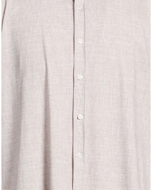 Xacus Pink Shirt Polyamide, Elastane for men
