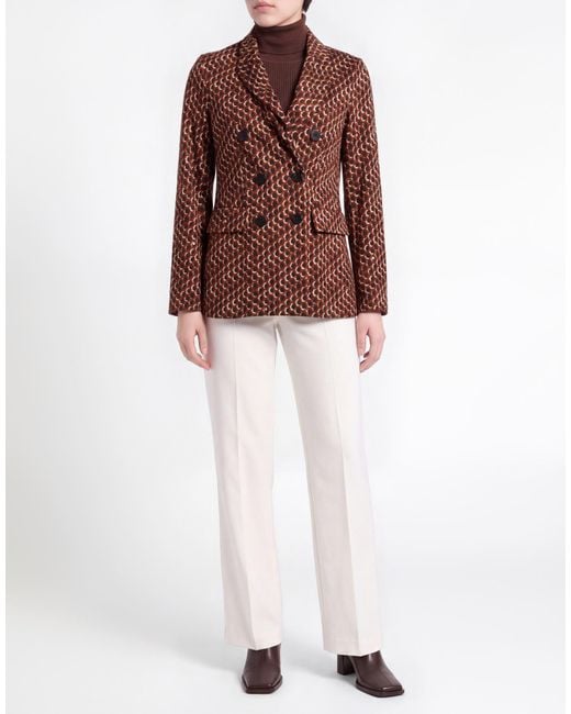 Ottod'Ame Brown Blazer