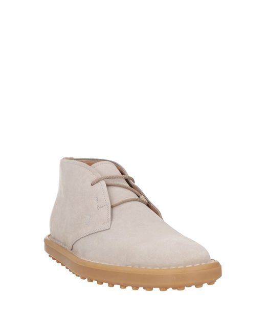 Tod's Natural Ankle Boots for men