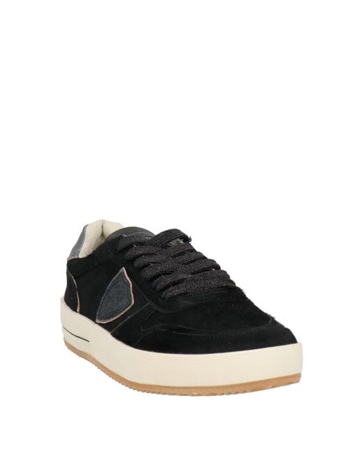 Philippe Model Black Sneakers