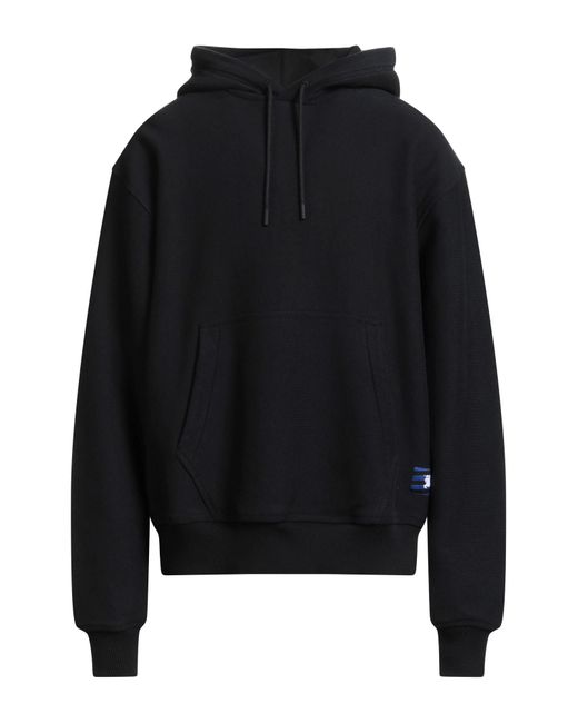 Burberry Black Sweatshirt Cotton, Elastane for men