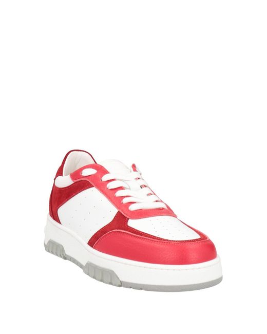 Pollini Red Sneakers for men