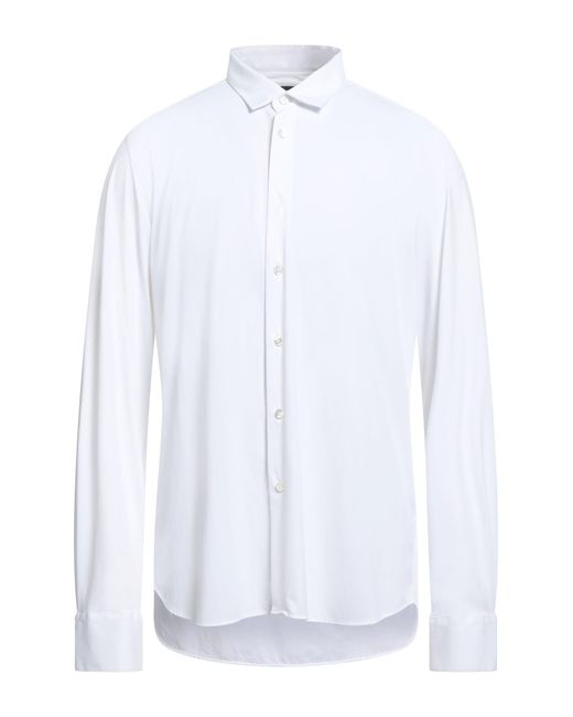 Rrd White Shirt Polyamide, Elastane for men