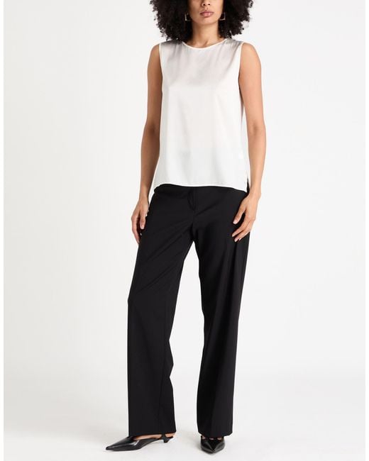 Shirt C-zero White Top Silk, Elastane