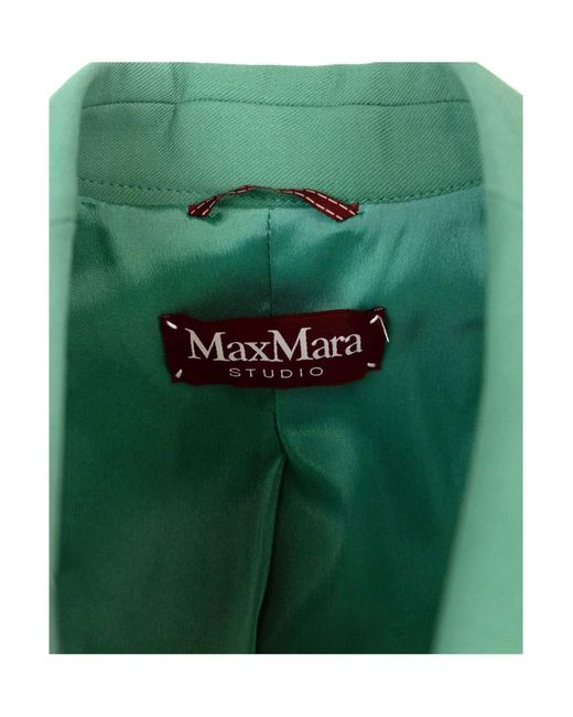 Max Mara Studio Green Blazer