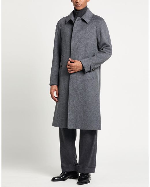 Lardini Gray Coat Virgin Wool for men