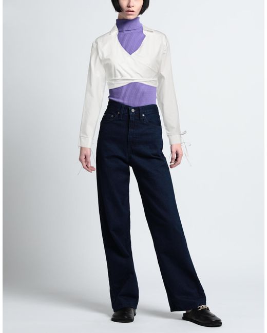 ANDREADAMO White Wrap Cardigans