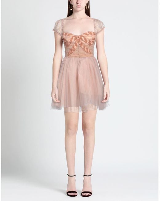 Elisabetta Franchi Pink Mini Dress