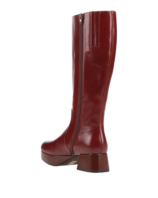 Jeffrey Campbell Red Stiefel