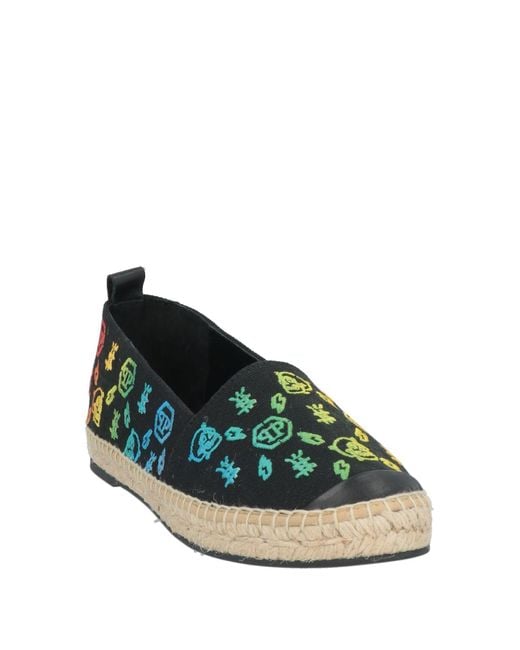 Philipp Plein Green Espadrilles