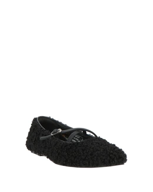 Replay Black Ballet Flats