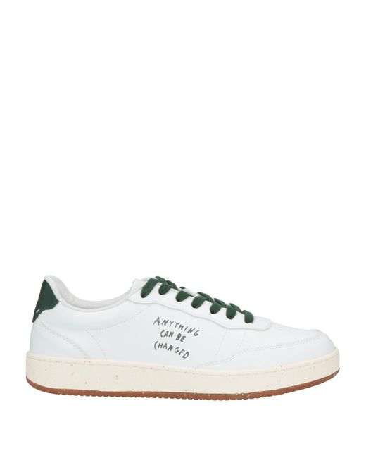 Acbc White Sneakers Synthetisches Material