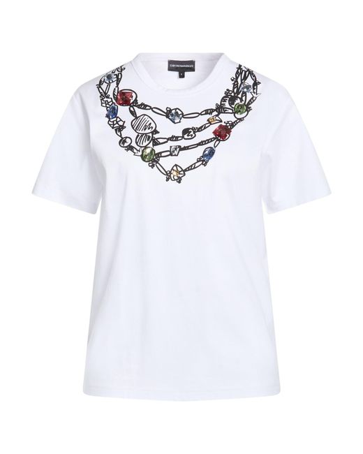 Emporio Armani White T-Shirts