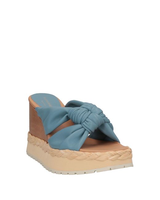 Paloma Barceló Blue Sandals