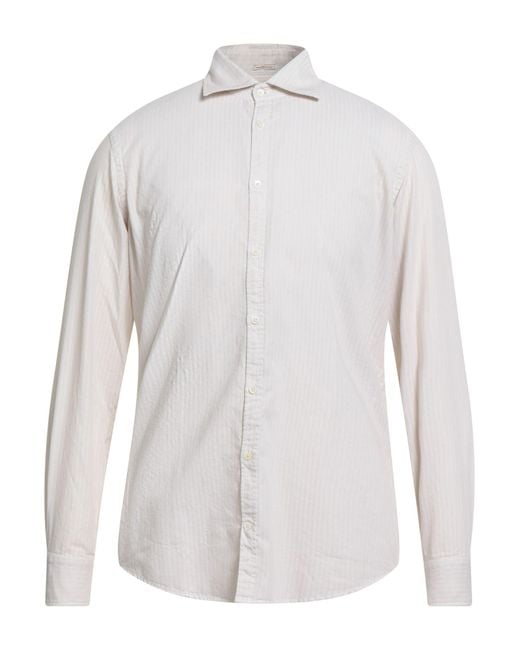 Camisa Massimo Alba de hombre de color White