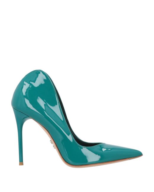 Sergio Levantesi Green Pumps Leather