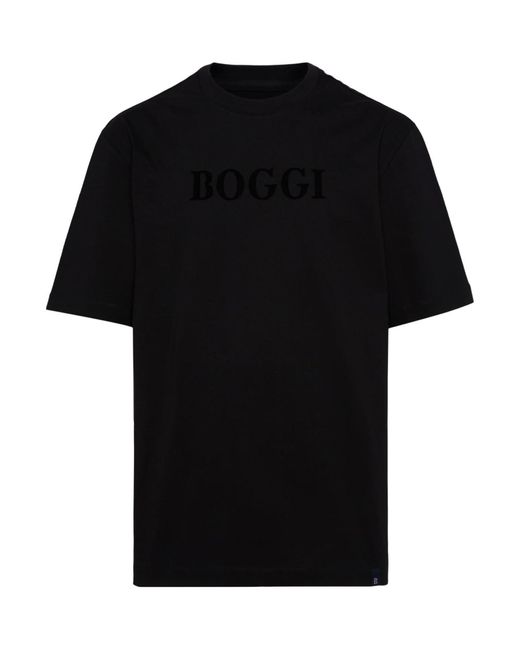 Camiseta Boggi de hombre de color Black