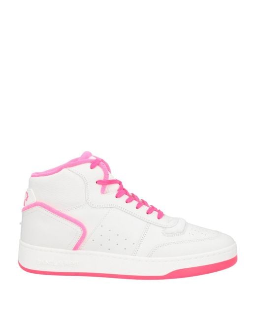 Sneakers di Saint Laurent in Pink da Uomo