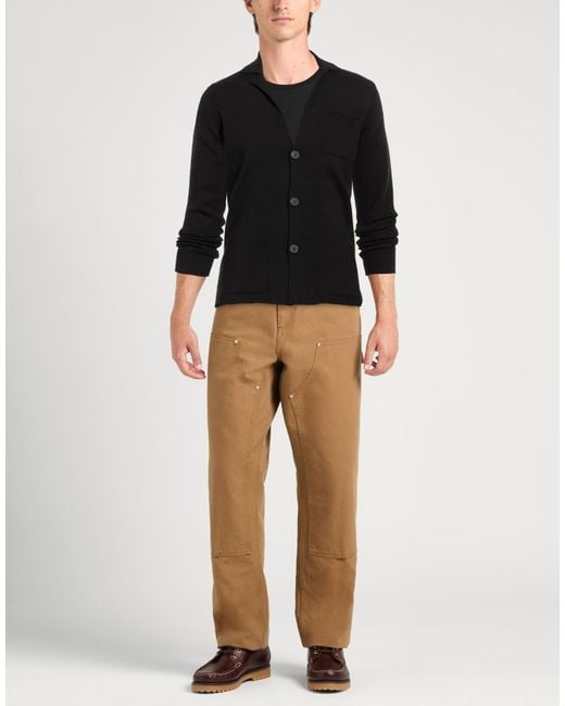 Alpha Studio Black Cardigans for men