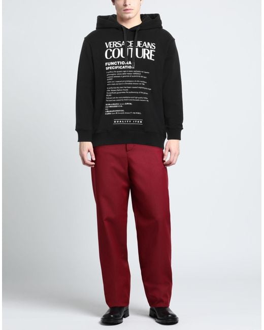 Versace Jeans Couture Black Sweatshirt for men