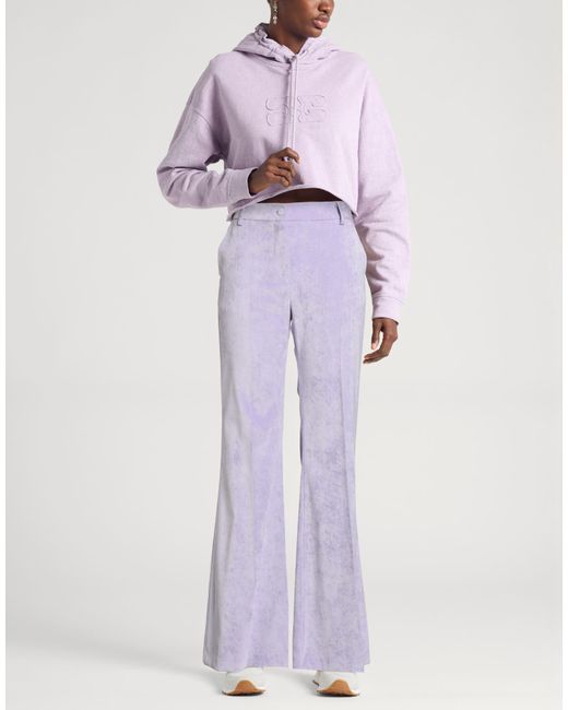 Suoli Purple Pants Polyester, Polyamide, Elastane