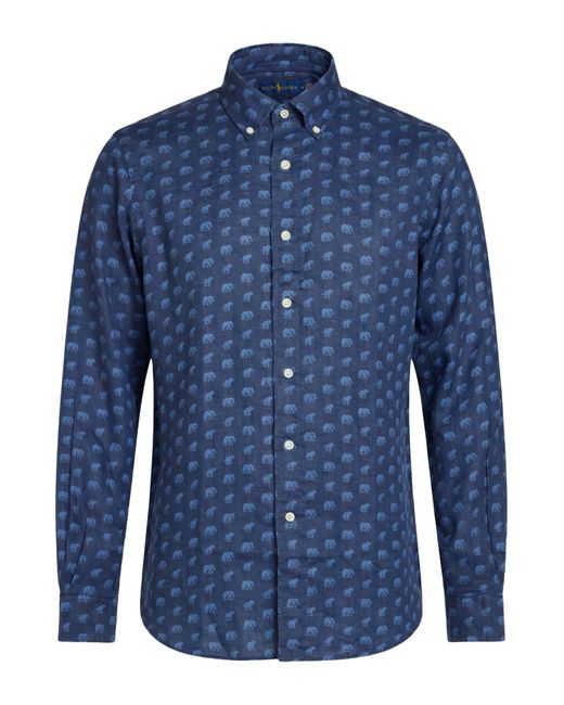 Polo Ralph Lauren Blue Shirt for men
