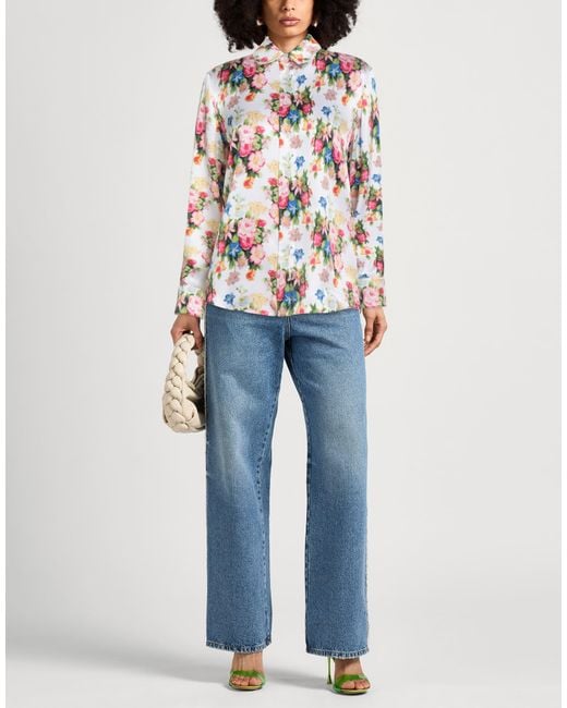 Loewe White Shirt Silk