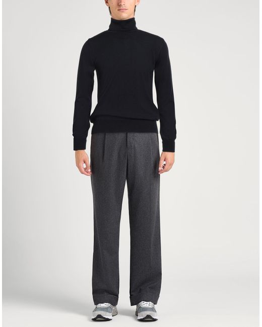 Alpha Studio Blue Turtleneck for men