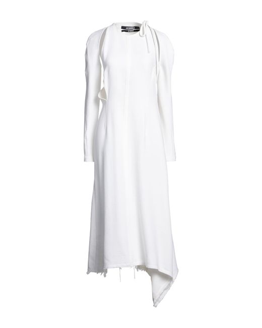Jacquemus White Midi Dress