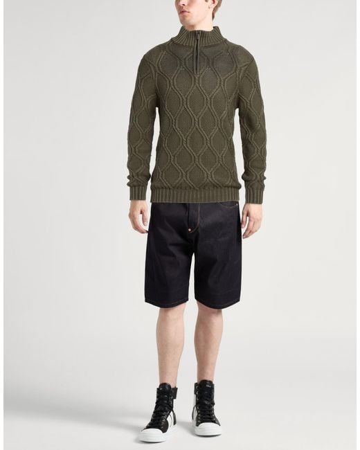 Pullover Moorer de hombre de color Green