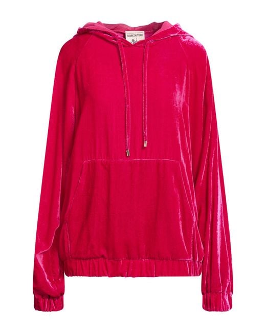 Semicouture Red Sweatshirts
