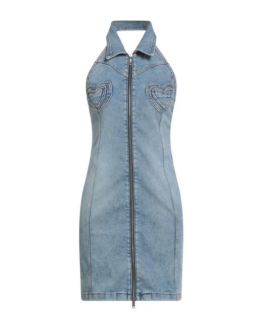 Moschino Blue Mini Dress