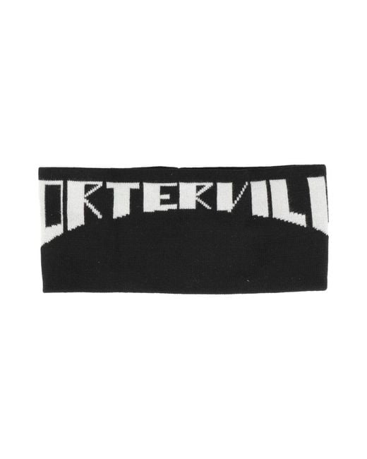 Rick Owens Black Hair Accessory Cotton for men