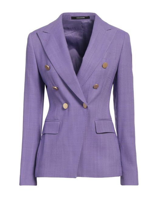 Tagliatore Purple Blazer