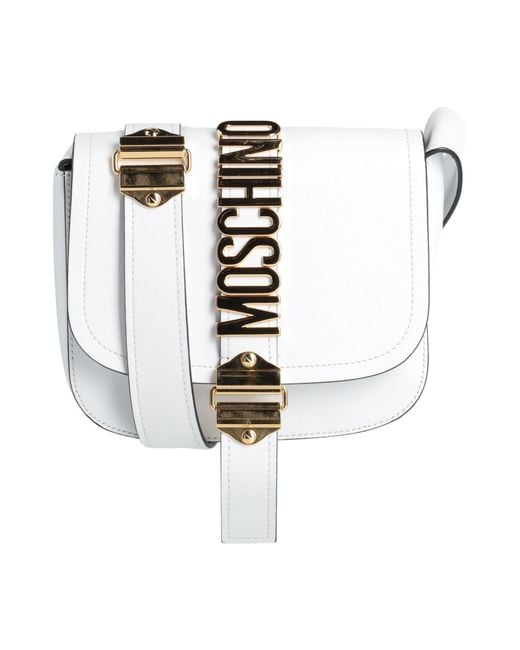 Borse A Tracolla di Moschino in White