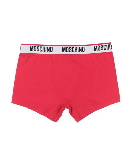 Moschino Red Boxer for men