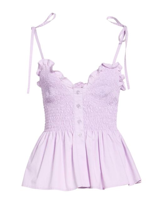 Dondup Purple Top Cotton