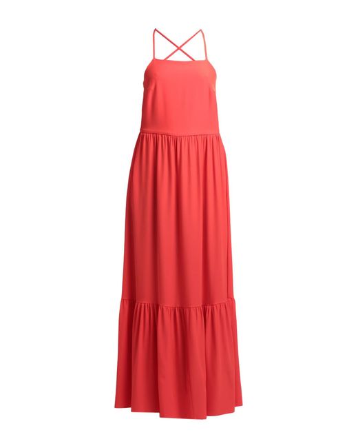 Vestido largo Kontatto de color Red