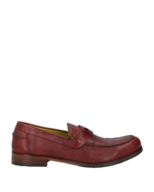 JP/DAVID Red Loafers for men