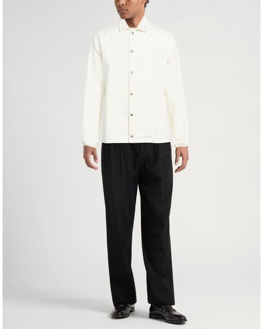 Emporio Armani White Jackets for men