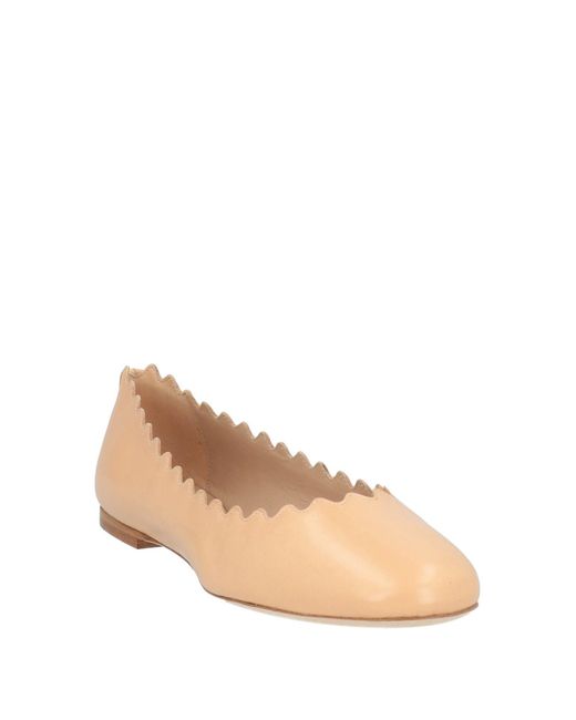 Chloé Natural Ballet Flats