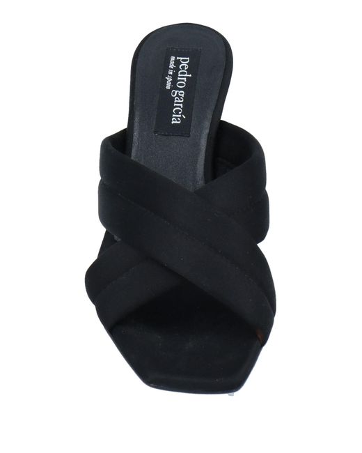Pedro Garcia Black Sandals
